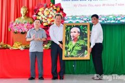 Đồng chí Phan Văn Thắng dự Ngày hội Toàn dân bảo vệ an ninh Tổ quốc tại Mỹ Phước Tây
