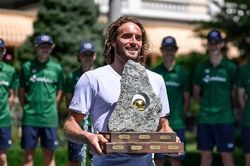 Tennis: Tsitsipas dành danh hiệu đầu tiên sau 16 tháng