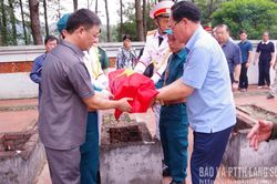 Quy tập mộ liệt sĩ đầu tiên trong chiến dịch 500 ngày đêm