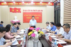 Ủy ban Kiểm tra Tỉnh ủy tổ chức kỳ họp thứ mười ba