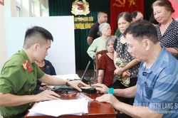 Công an Lạng Sơn thu nhận mẫu ADN thân nhân liệt sĩ được 3.047 trường hợp trong đợt cao điểm