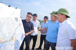 Kiểm tra thực tế và đôn đốc tiến độ giải ngân vốn đầu tư công một số dự án phía Bắc tỉnh