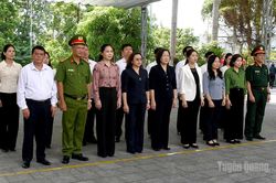 Đoàn đại biểu tỉnh Phú Thọ tri ân các Anh hùng liệt sĩ tại Vị Xuyên