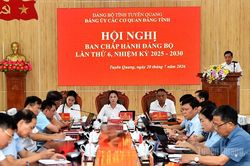 Đảng ủy các cơ quan Đảng tỉnh sơ kết công tác 6 tháng đầu năm 2026