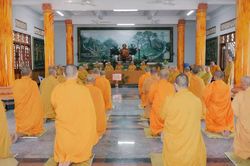 Gia Lai: Ban Thường trực Ban Trị sự Phật giáo tỉnh thăm, sách tấn các đạo tràng an cư