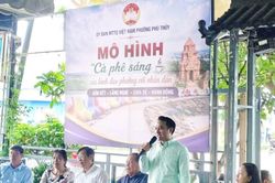 Cà phê sáng với Nhân dân