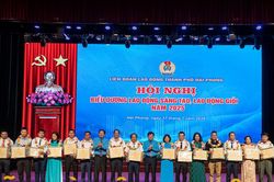 Hải Phòng lan tỏa phong trào 'Lao động giỏi, lao động sáng tạo' từ những điển hình tiên tiến