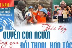 Kỳ cuối: Thúc đẩy quyền con người thông qua đối thoại, hợp tác