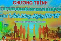 Vĩnh Long: Gặp mặt, biểu dương điển h&igrave;nh trong t&aacute;i h&ograve;a nhập cộng đồng