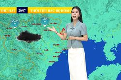 Dự báo thời tiết sáng | 20/07/2026