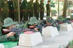 Nơi bản lĩnh sinh viên được tôi luyện giữa môi trường quân ngũ