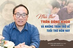 Nhà thơ Trần Đăng Khoa và những trăn trở về tuổi thơ hôm nay