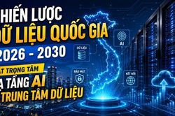 Chiến lược dữ liệu quốc gia 2026-2030 đặt trọng tâm hạ tầng AI và trung tâm dữ liệu