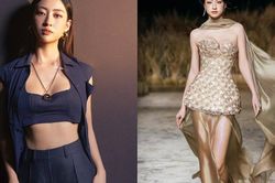 Màn catwalk viral của Lương Thùy Linh