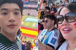 Hà Phương, HIEUTHUHAI, Phượng Hồng Kông khiến fan nức nở khi đến Mỹ xem Chung kết World Cup 2026