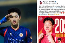 Đình Bắc xúc động nói lời tri ân CLB Công an Hà Nội