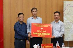 Ban Vận động Cứu trợ Trung ương phân bổ 5 tỷ đồng hỗ trợ tỉnh Lai Châu khắc phục hậu quả mưa lũ