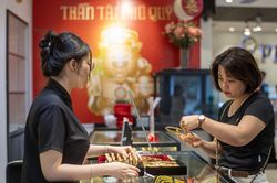 Giá vàng trong nước bất ngờ lặng sóng