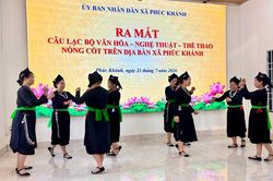 Lào Cai: Ra mắt CLB Văn hóa, nghệ thuật, thể thao nòng cốt xã Phúc Khánh
