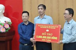 Ủy ban Trung ương MTTQ Việt Nam hỗ trợ 5 tỷ đồng cho tỉnh Lai Ch&acirc;u khắc phục hậu quả mưa lũ