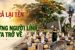 Trả lại tên cho những người lính chưa trở về