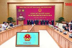 [Video] Thủ tướng trao quyết định giao Quyền Bộ trưởng Bộ Nội vụ và bổ nhiệm Thứ trưởng Thường trực Bộ Dân tộc và Tôn giáo