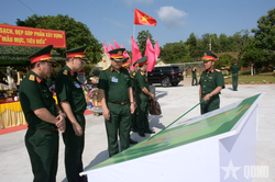 Sôi nổi Hội thi 'Doanh trại chính quy, xanh, sạch, đẹp' tại Trung đoàn 95