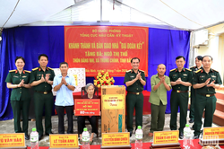 Tổng cục Hậu cần - Kỹ thuật khánh thành, bàn giao nhà 'Đại đoàn kết' tại Bắc Ninh