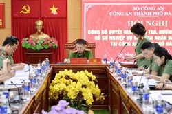 Cục Hồ sơ nghiệp vụ (Bộ Công an) kiểm tra, hướng dẫn công tác hồ sơ nghiệp vụ tại Công an TP Đà Nẵng