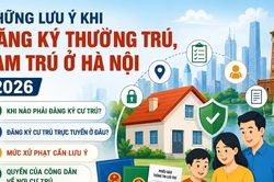 [INFOGRAPHIC] 5 điều người dân cần biết khi đăng ký cư trú tại Hà Nội