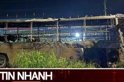 TIN NHANH: Nguyên nhân ban đầu vụ tai nạn trên Quốc lộ 1A khiến 7 người tử vong