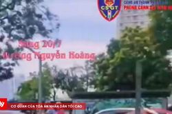 Camera AI hỗ trợ truy vết tài xế không chấp hành hiệu lệnh của CSGT tại Hà Nội