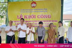 Khởi công, bàn giao nhà ở cho gia đình chính sách ở xã Nghi Xuân, Đức Thọ