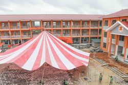 Khẩn trương hoàn thiện trường nội trú liên cấp thứ hai vùng biên giới Điện Biên