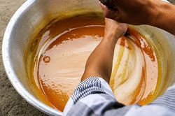 Đỏ lửa nghề làm đường thốt nốt ở vùng Bảy Núi