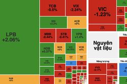 Áp lực bán dâng cao cuối phiên, VN-Index đánh mất gần 13 điểm