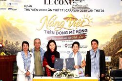 H&agrave;nh tr&igrave;nh 'Nắng Việt tr&ecirc;n d&ograve;ng M&ecirc; K&ocirc;ng': Trao tri thức, nối d&agrave;i t&igrave;nh hữu nghị Việt - L&agrave;o