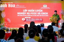 Tập huấn nghiệp vụ PCCC và CNCH cho nữ lãnh đạo doanh nghiệp