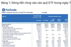 Các ETF tiếp tục rút ròng ồ ạt khỏi Việt Nam do hiệu suất đầu tư yếu