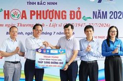 Bắc Ninh: Nhiều hoạt động ý nghĩa từ chương trình tình nguyện 'Hoa phượng đỏ'