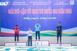 Thành phố Đồng Nai giành hạng tư giải lặn vô địch trẻ quốc gia
