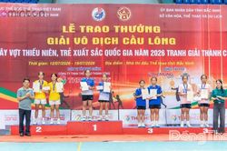 Đồng Tháp: Nhiều vận động viên cầu lông đạt huy chương giải trẻ quốc gia