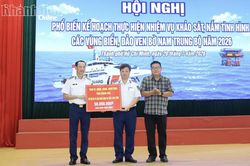 Bộ Tư lệnh Vùng Cảnh sát biển 3 tổ chức đoàn khảo sát, nắm tình hình các vùng biển, đảo ven bờ