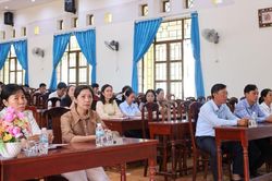 Trung tâm Chính trị xã Ninh Phước bồi dưỡng nghiệp vụ công tác Đảng cho 68 bí thư chi bộ