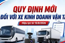 Quy định mới đối với xe kinh doanh vận tải