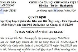 Quy hoạch phân khu 4.400ha tại Bãi Ông Lang - Cửa Cạn: Tầm nhìn đô thị sinh thái Phú Quốc