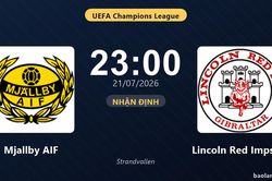 Nhận định Mjallby AIF vs Lincoln Red Imps FC: đội h&igrave;nh dự kiến
