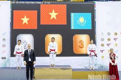 3 võ sĩ Ninh Bình giành 9 huy chương tại Giải Jujitsu Vô địch và Vô địch trẻ châu Á năm 2026