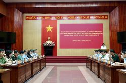 Đoàn khảo sát của Quốc hội làm việc với UBND tỉnh về thẩm tra dự án Luật Thỏa thuận quốc tế (thay thế)