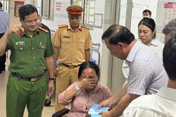 Người mẹ vụ cháy xe khách 7 người tử vong ở Đồng Nai: 'Tôi ân hận vì không cứu được con'